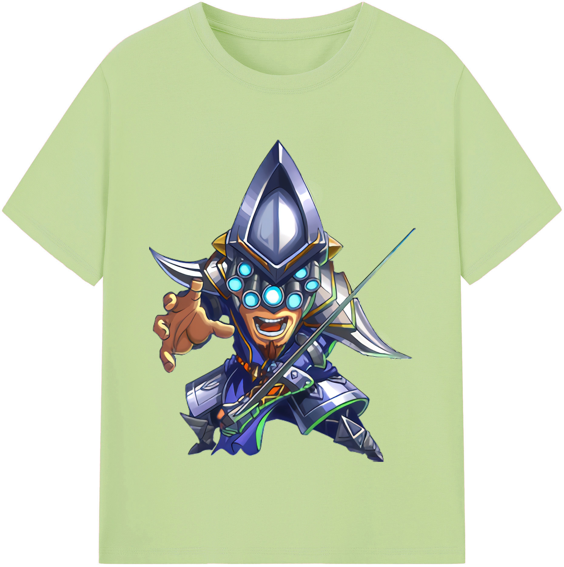 リーグ・オブ・レジェンド League of Legends LOL 綿100％半袖Tシャツ（フロントプリント）
